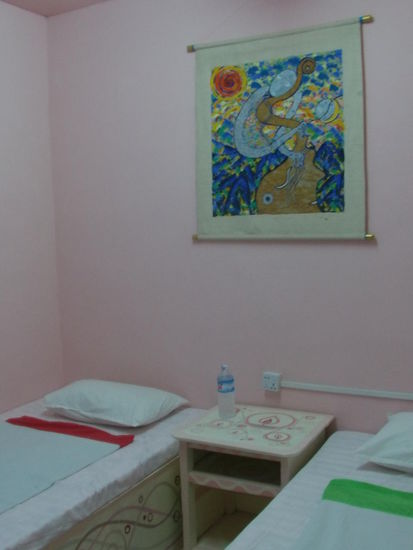 In der zweiten Nacht habe ich ein Einzelzimmer für 15 USD.