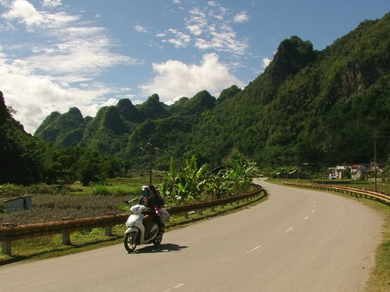 Ich bin dann nochmal aus der Stadt raus gefahren ins Nachbartal.