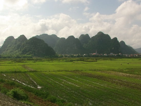 Ich erreiche den Phong  Nha Nationalpark. Hier sieht es gut aus, man könnte ein Weilchen bleiben.