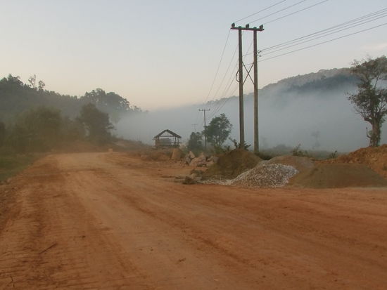 Allerdings werden die ersten 30 km etwas holprig.