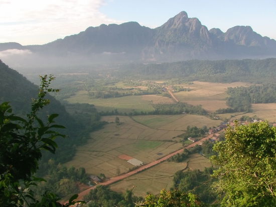Meist hat man einen hervorragenden Blick auf das Tal.