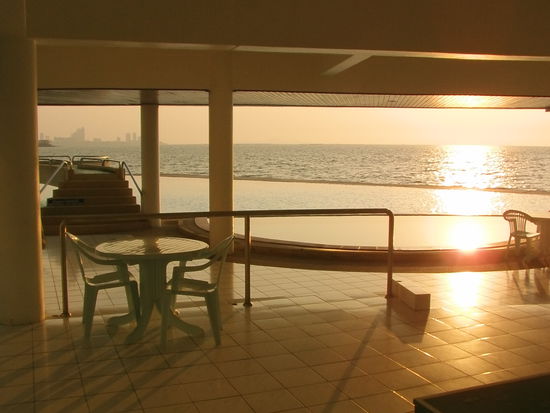 Ich bin jeden Tag schwimmen gegangen an unserem Pool