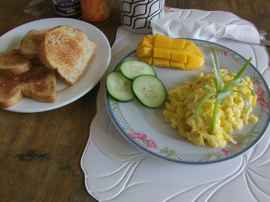 Nach einem leckerem Frühstück geht es auf Tour.