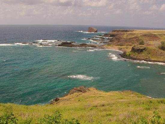 Dann ging es immer die Küstenstraße entlang, welche viele interessante Ausblicke bot.