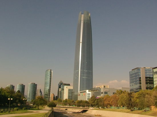 Das Viertel in dem ich wohne,  erscheint mir als sehr modern.