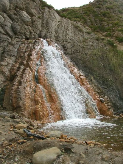 Am Ende bin ich an einer Therme.