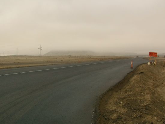 Der nächste Morgen beginnt trübe.