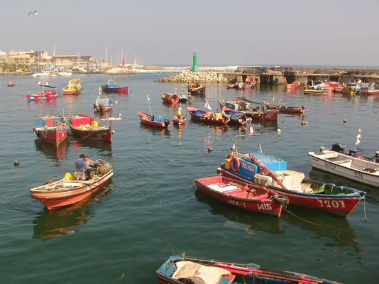 Am interessantesten finde ich den Hafen für die Fischerboote.