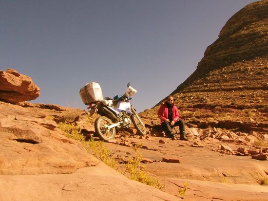 geschafft, aber Vorsicht, hoch ist einfacher wie runter