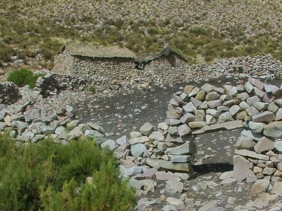 Stallungen für die Tiere.