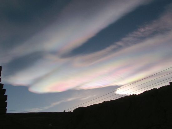 diese beeindruckenden Wolken.