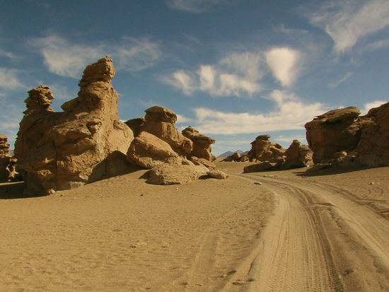 Ich erreiche wieder  Rocas, dieses Mal sind es sehr bekannte.