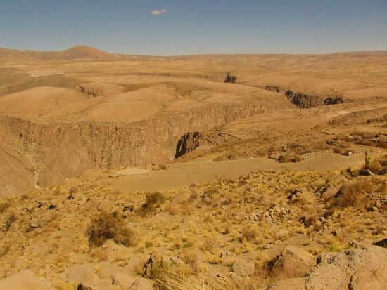 Die Weite und Größe kommt auf den Bildern nicht rüber, aber im Orginal ist es beeindruckend.