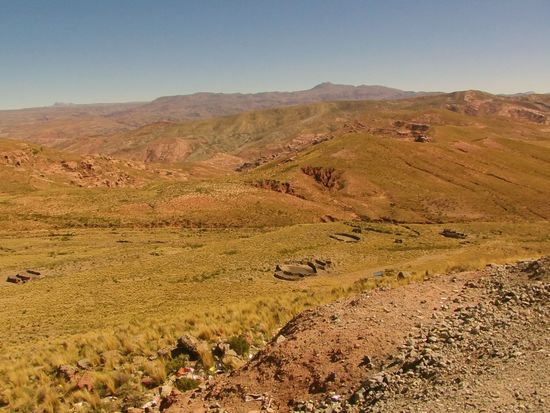 Kleine Höfe im Nirgendwo.
