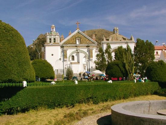 Im Zentrum ist etwas ruhiger.