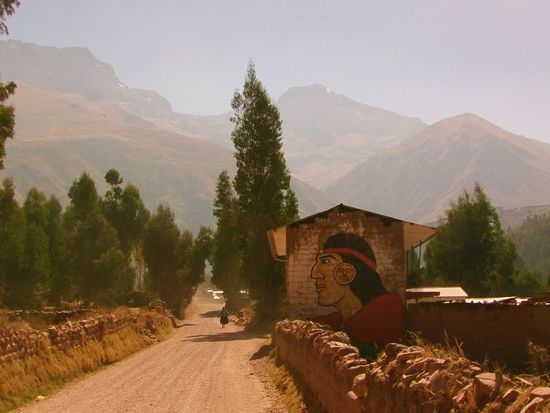 Zunächst geht es durchs Tal,