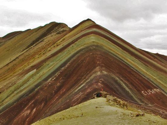 Ich bin oben, super. Und ich habe, wie gewünscht einen unverstellten Blick auf diese wirklich außergewöhnliche Natur.