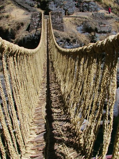 Ich trau mich. Es schwankt und schaukelt.