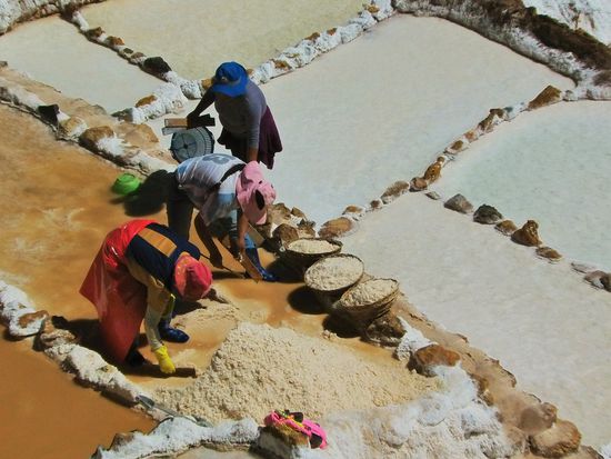 Hier wird seit 1000 Jahren Salz gewonnen.