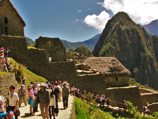 Und da steht es nun, das Heiligtum von Südamerika.