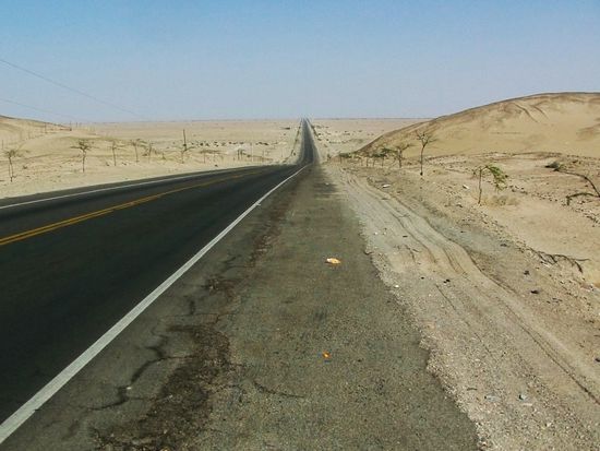 Ich fahre weiter nach Pisco.