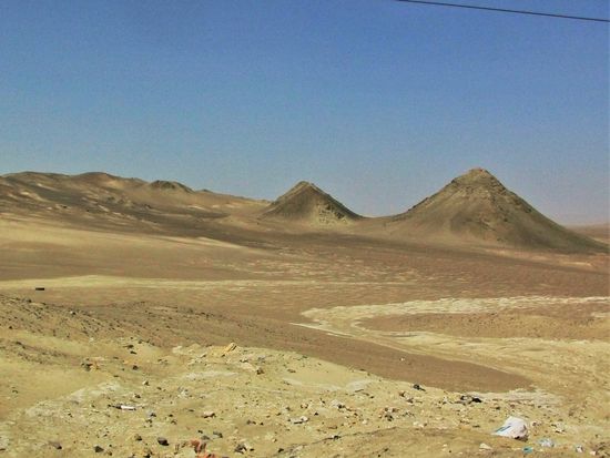 200 km durch die Wüste, herrlich.