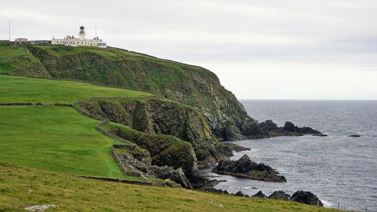 Am südlichen Ende steht ein Leuchtturm, den man besichtigen kann.