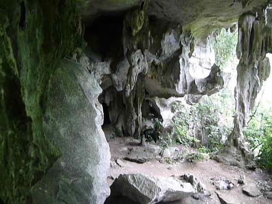 Ein Teil der Trang Trung Höhle