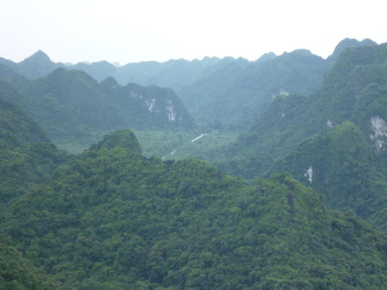 Der Ausblick vom Peak