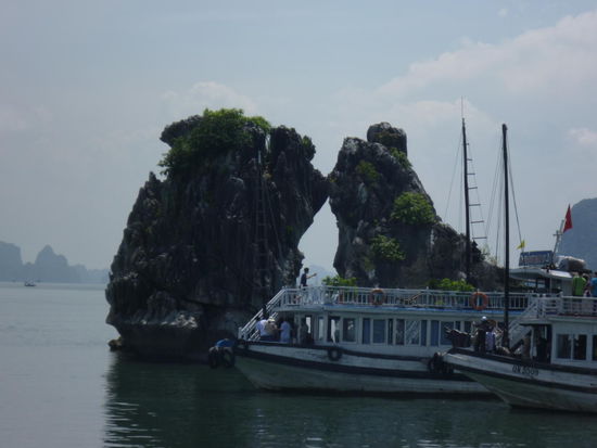 Die "Kissing Chicken" Felsen