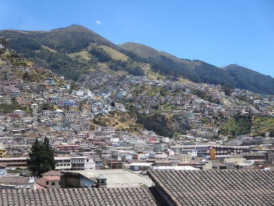 Westhügel der Stadt