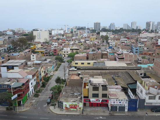 Aussicht aus unserem Zimmer