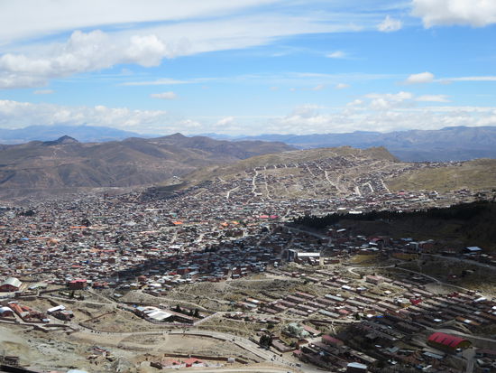 Potosi vom Berg aus