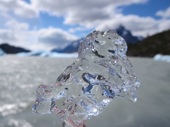 500 Jahre altes Geltschereis - leider haben wir den Rum / Whiskey vergessen...