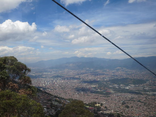 Ausblick auf Medellin