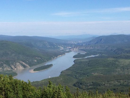 Blick auf den Yukon.