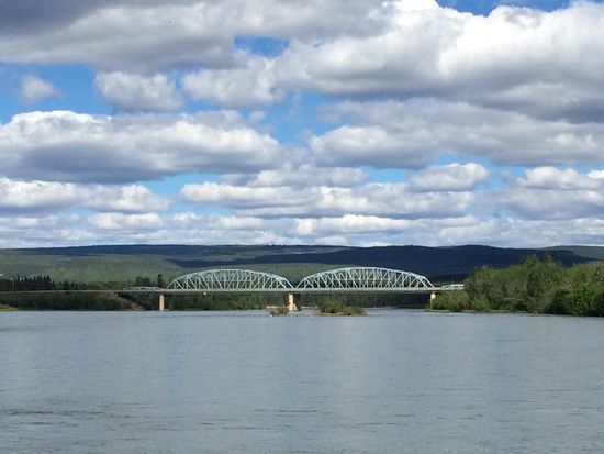 Brücke über den Yukon bei Carmacks