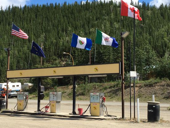 Unser Auto braucht Gas