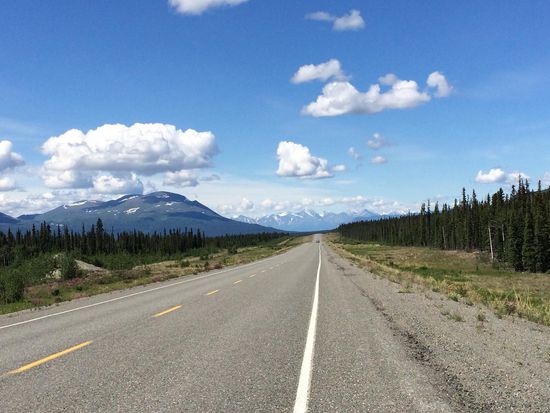 Auf dem Alaska Highway