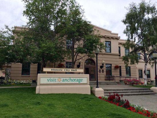 Historisches Rathaus in Anchorage