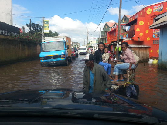 Hochwasser in der Hauptstadt