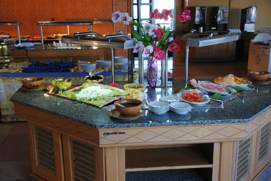 Frühstück im Hotel Les Omayades, Agadir