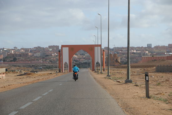 Begrüßungstor von Laayoune