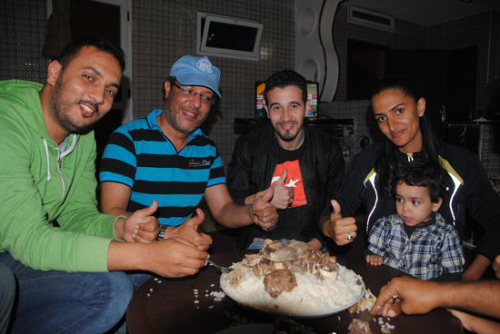 Kamel mit Reis.