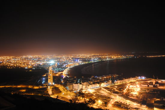 Agadir um 3 Uhr morgens
