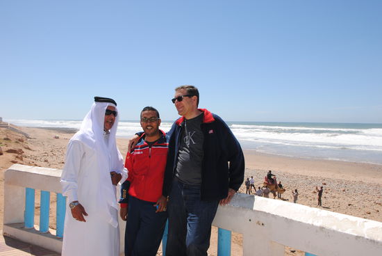 Am Strand in Mirleft.