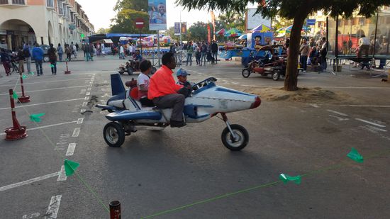 Fahrgeschäft zum Unabhängigkeitstag