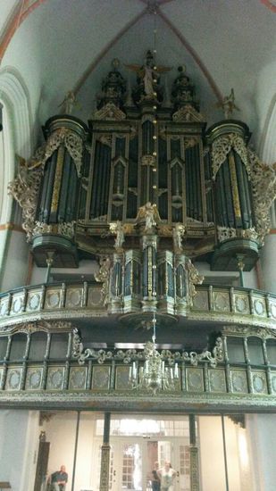 Die Orgel in der Johanniskirche.