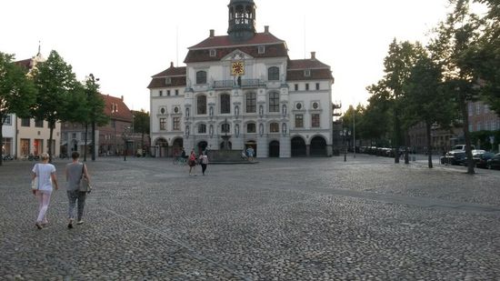 Das Rathaus von Lüneburg.