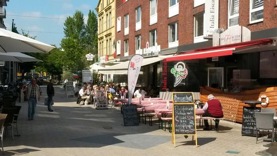 Die Innenstadt von Wilhelmshaven.